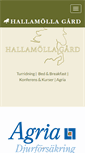 Mobile Screenshot of hallamolla.se